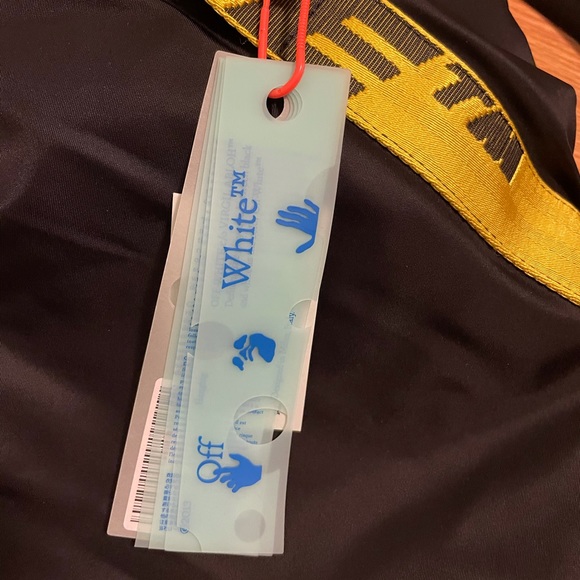 Off-White Men’s Nylon Logo Web-Handle Backpack - Picture 4 of 9